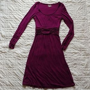 Athleta deep purple dress 4 Tall